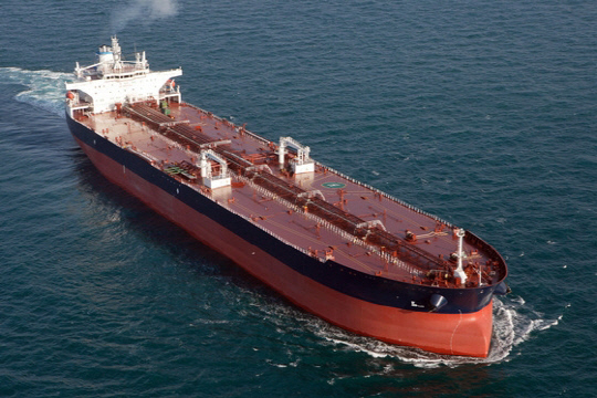 상반기 한국 조선사들의 LNG운반선 수주점유율이 80% 이상을 기록했다. 사진은 삼성중공업이 건조한 원유운반선. 삼성중공업 제공